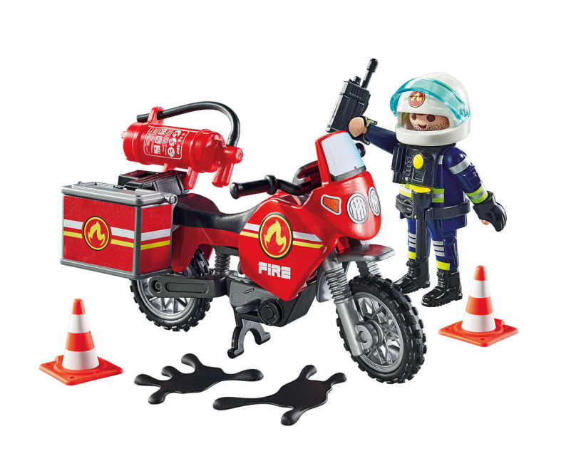 Playmobil Action Heroes Brandweer op de plaats van het ongev