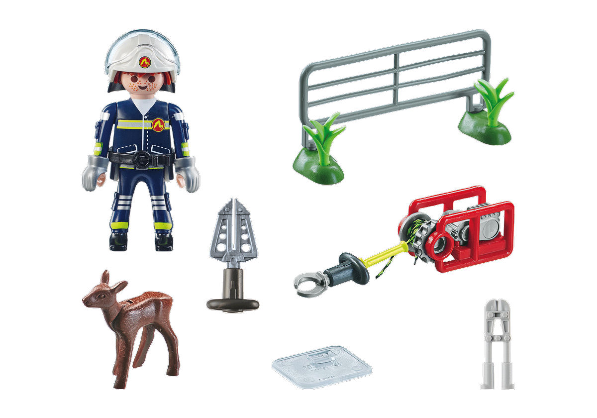 Playmobil Action Heroes Dierenbescherming brandweer