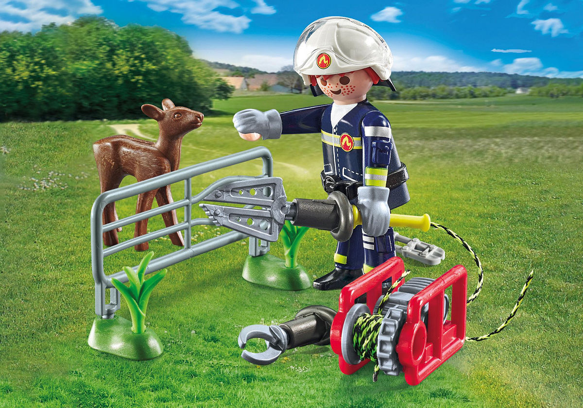 Playmobil Action Heroes Dierenbescherming brandweer