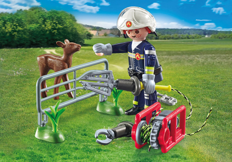 Playmobil Action Heroes Dierenbescherming brandweer