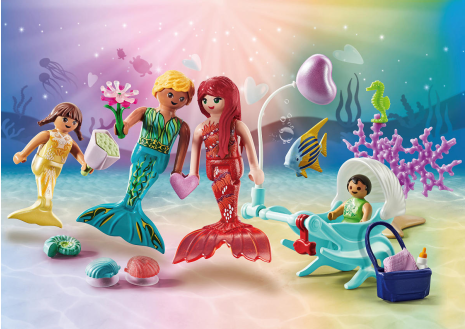 Playmobil Starter Packs Zeemeerminfamilie