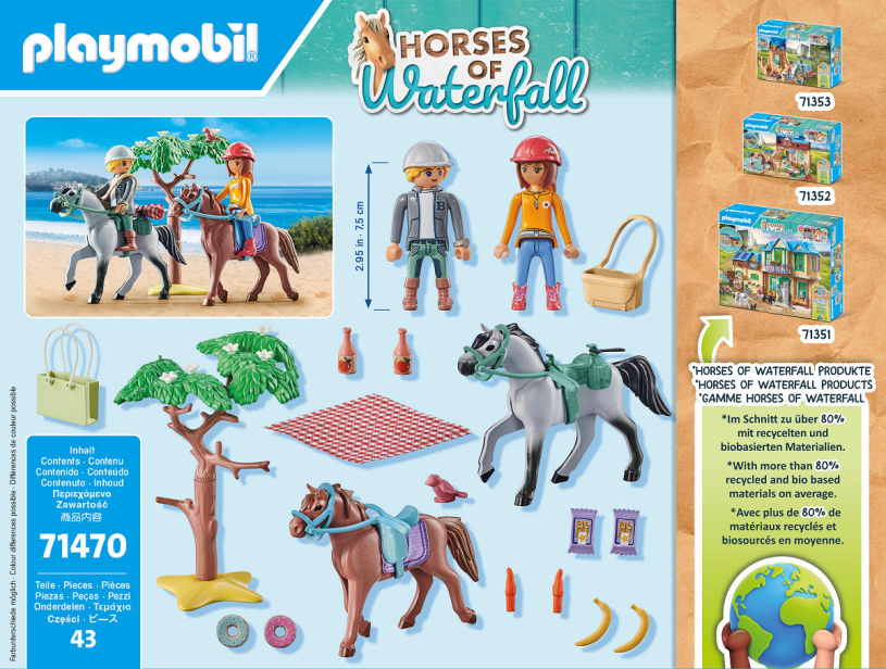 Playmobil Starter Packs Paardrijden naar het strand met Amel