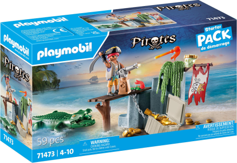 Playmobil Starter Packs Piraat met alligator