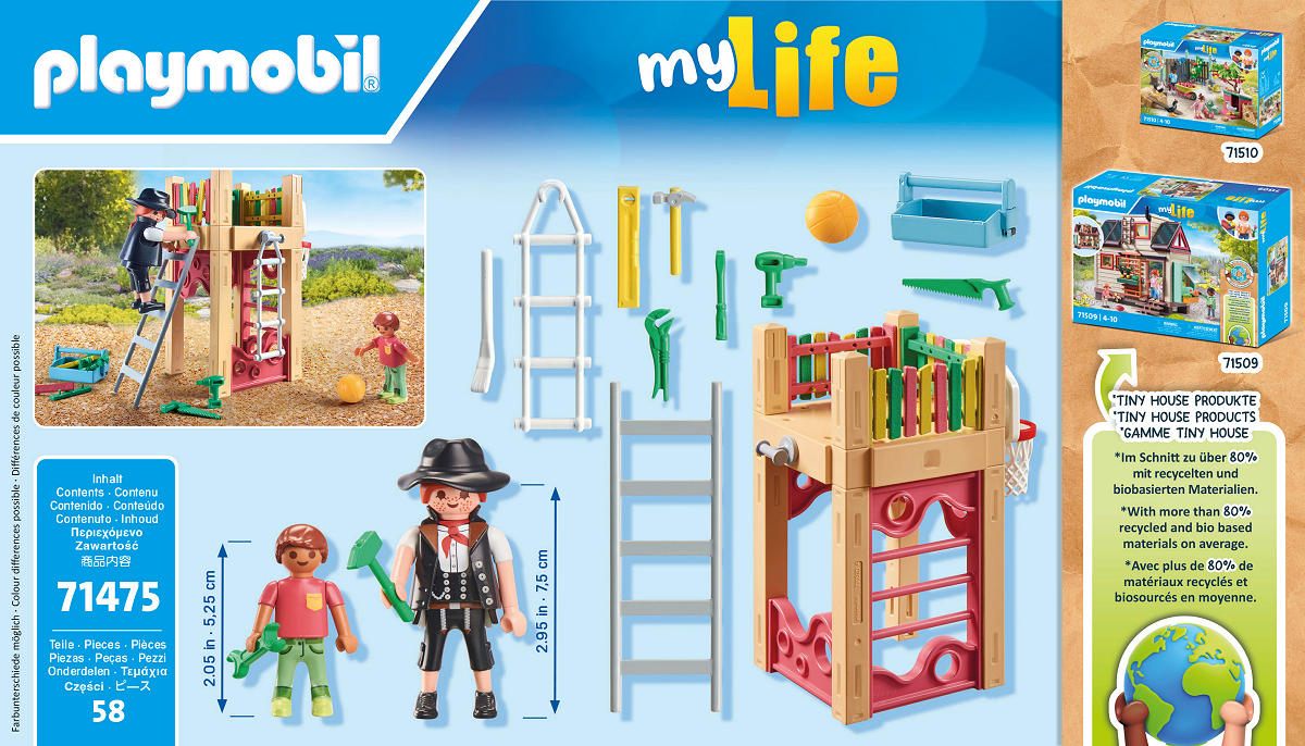 Playmobil Starter Packs Timmerman op weg naar klus