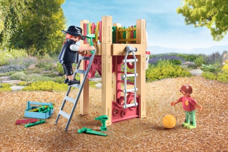 Playmobil Starter Packs Timmerman op weg naar klus