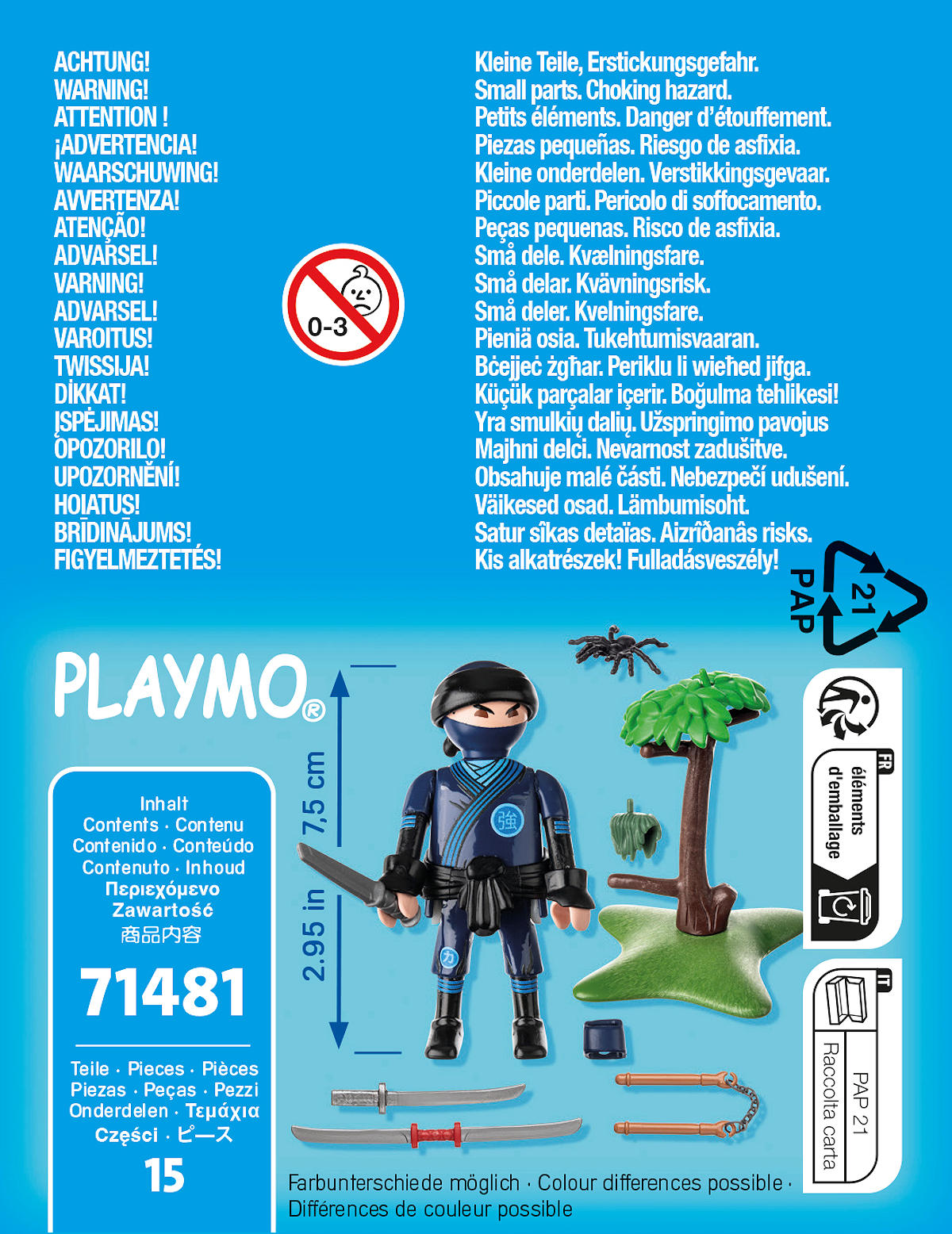 Playmobil Special Plus Ninja met uitrusting