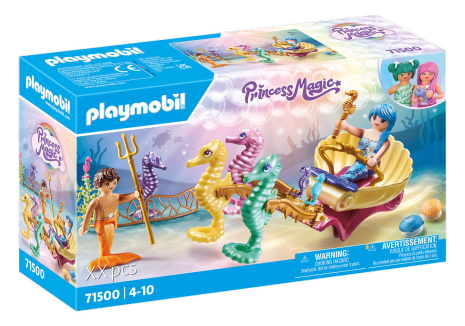 Playmobil Princess Magic Zeemeermin zeepaard koets
