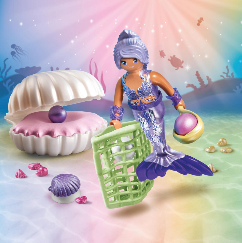 Playmobil Princess Magic Zeemeermin met parelmoer