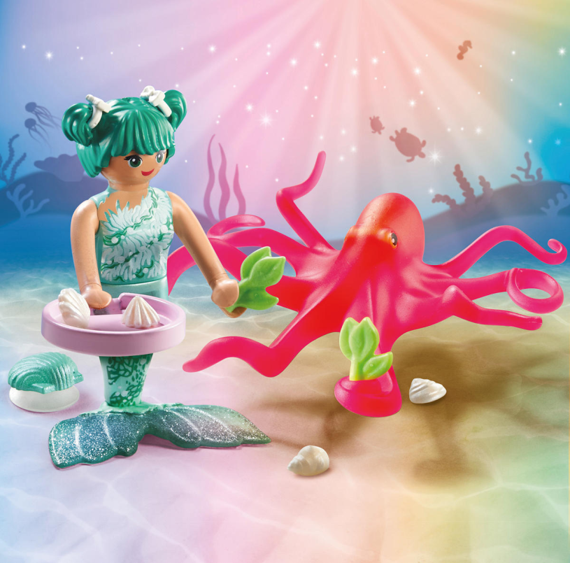 Playmobil Princess Magic Zeemeermin met octopus