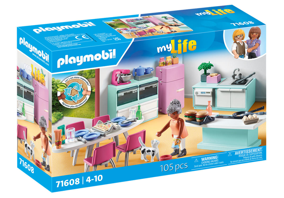 Playmobil My Life Keuken met eethoek