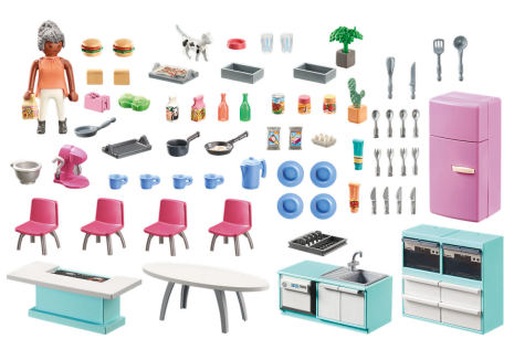 Playmobil My Life Keuken met eethoek