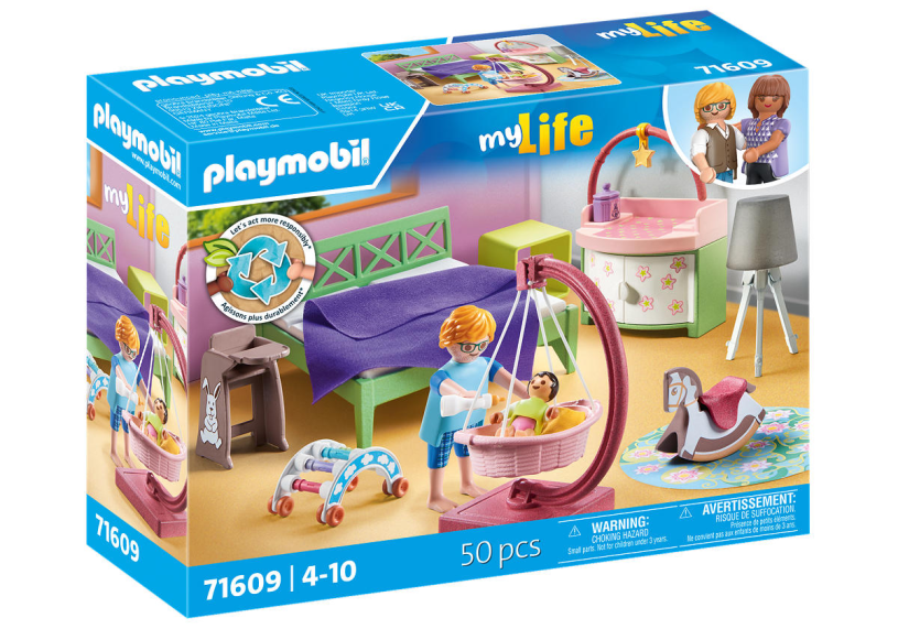 Playmobil My Life Slaapkamer met baby speelhoek