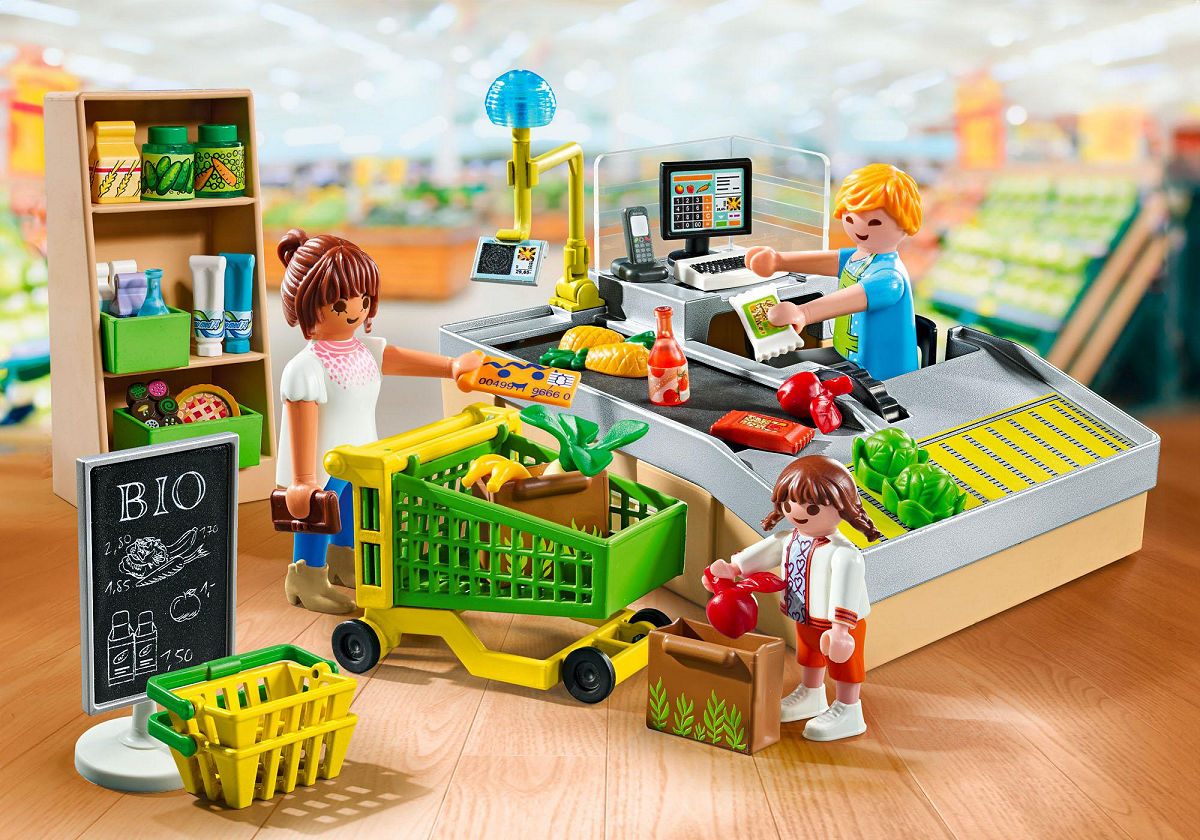 Playmobil My Life Biologische supermarkt