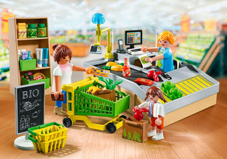 Playmobil My Life Biologische supermarkt