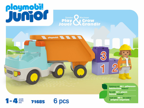 Playmobil Junior Junior Kiepwagen