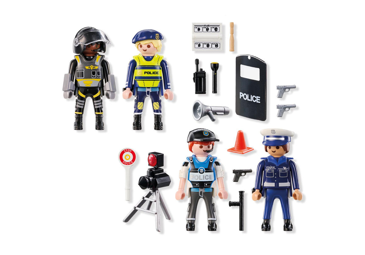 Playmobil Action Heroes Politie figuren set