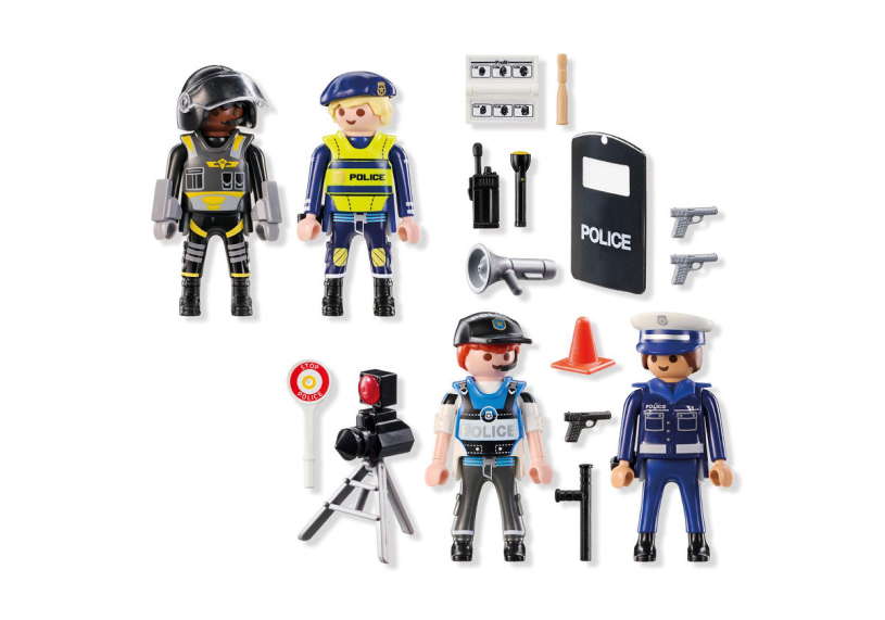 Playmobil Action Heroes Politie figuren set