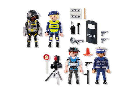 Playmobil Action Heroes Politie figuren set