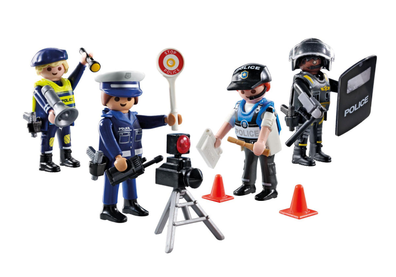 Playmobil Action Heroes Politie figuren set