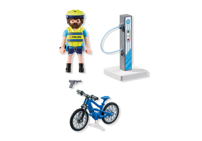 Playmobil Action Heroes Politie fiets patrouille