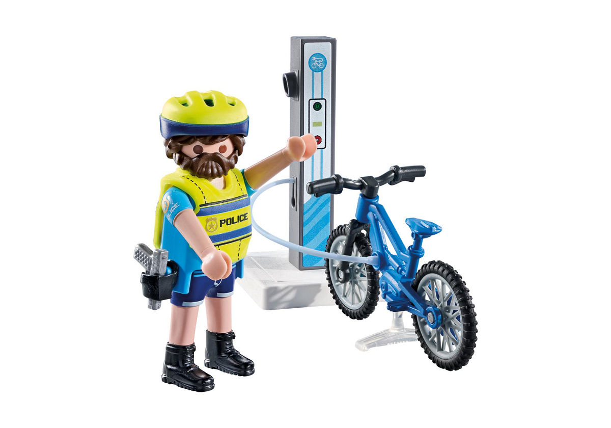 Playmobil Action Heroes Politie fiets patrouille