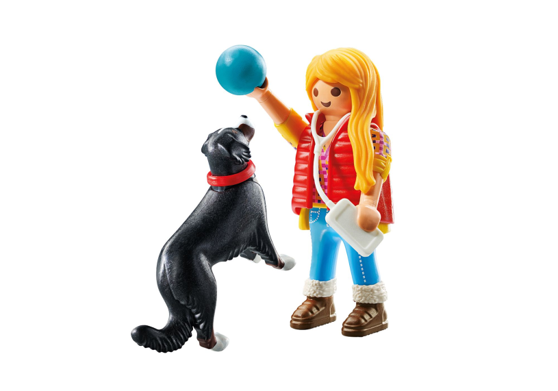 Playmobil My Life Vrouw met berghond