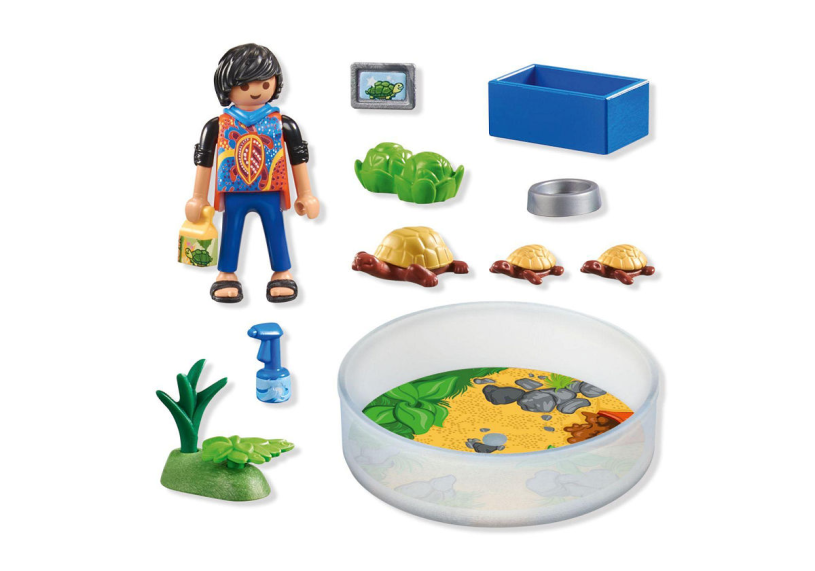 Playmobil My Life Schildpadden terrarium