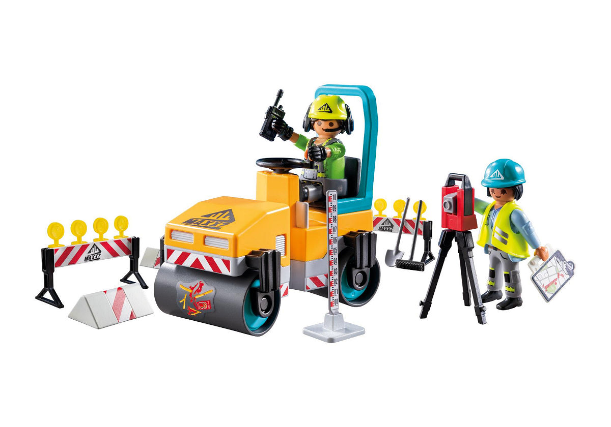 Playmobil Action Heroes Wegenbouw