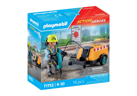 Playmobil Action Heroes Bouwvakker