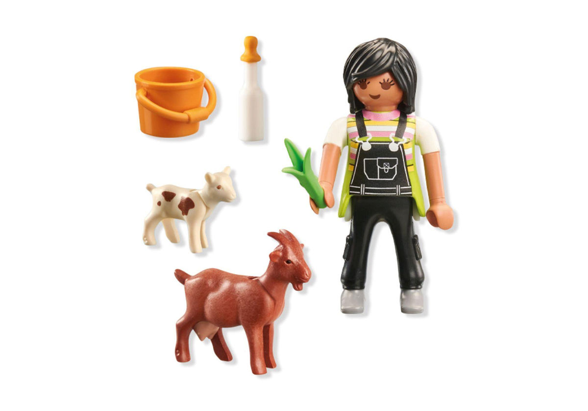 Playmobil Special Plus Vrouw met geiten