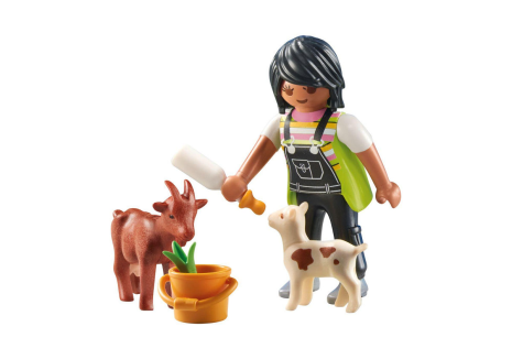 Playmobil Special Plus Vrouw met geiten