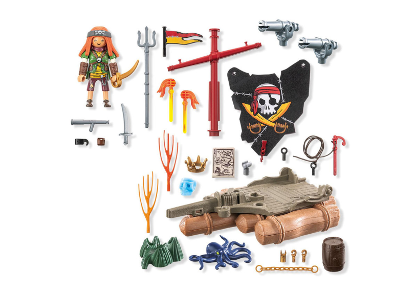 Playmobil Pirates Piratenvlot met schat