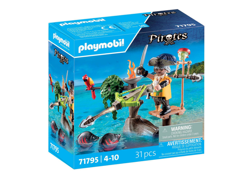 Playmobil Pirates Piraat met ballista
