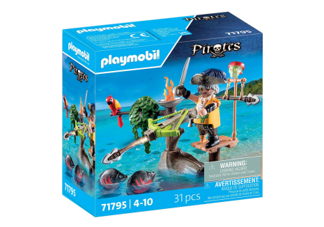 Playmobil Pirates Piraat met ballista