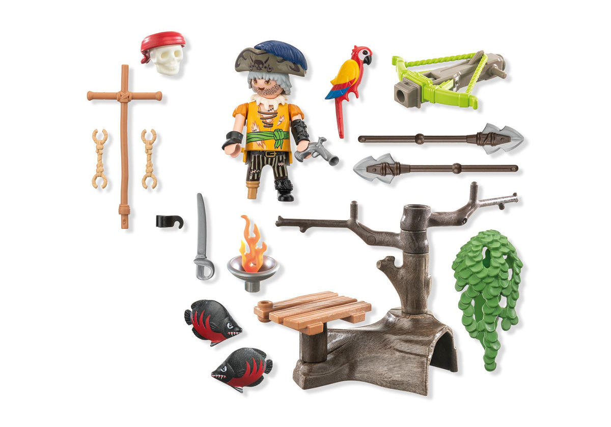 Playmobil Pirates Piraat met ballista