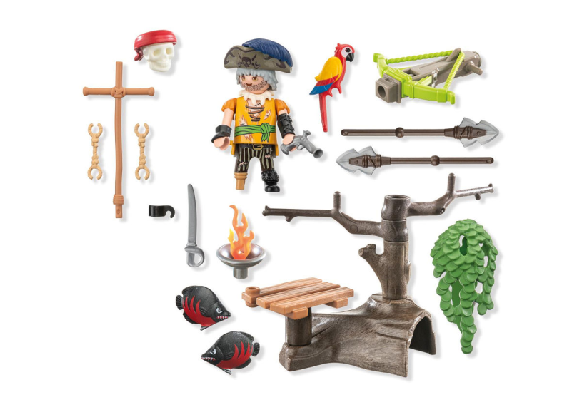 Playmobil Pirates Piraat met ballista