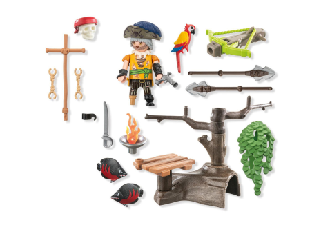 Playmobil Pirates Piraat met ballista