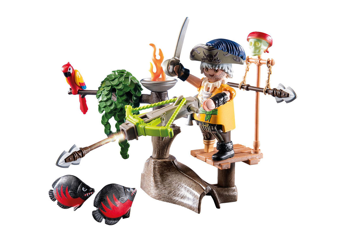 Playmobil Pirates Piraat met ballista