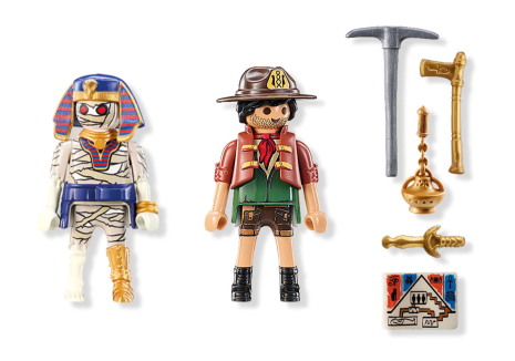 Playmobil DuoPacks Schattenjager en mummie