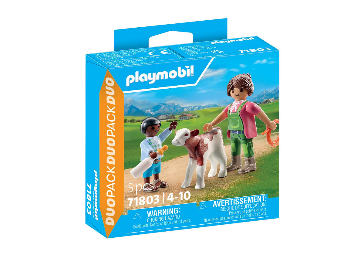 Playmobil DuoPacks Boer met kalf