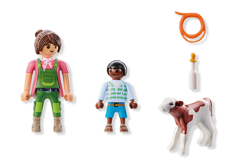 Playmobil DuoPacks Boer met kalf