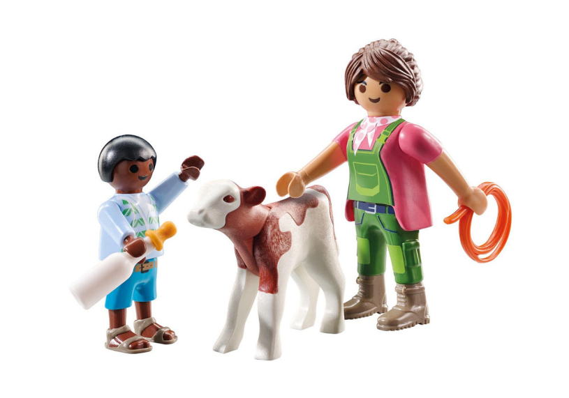 Playmobil DuoPacks Boer met kalf