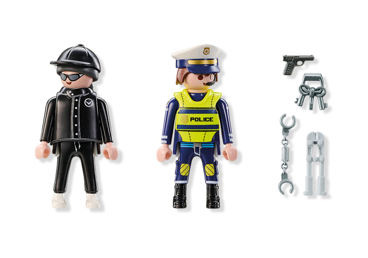 Playmobil DuoPacks Politieman en inbreker