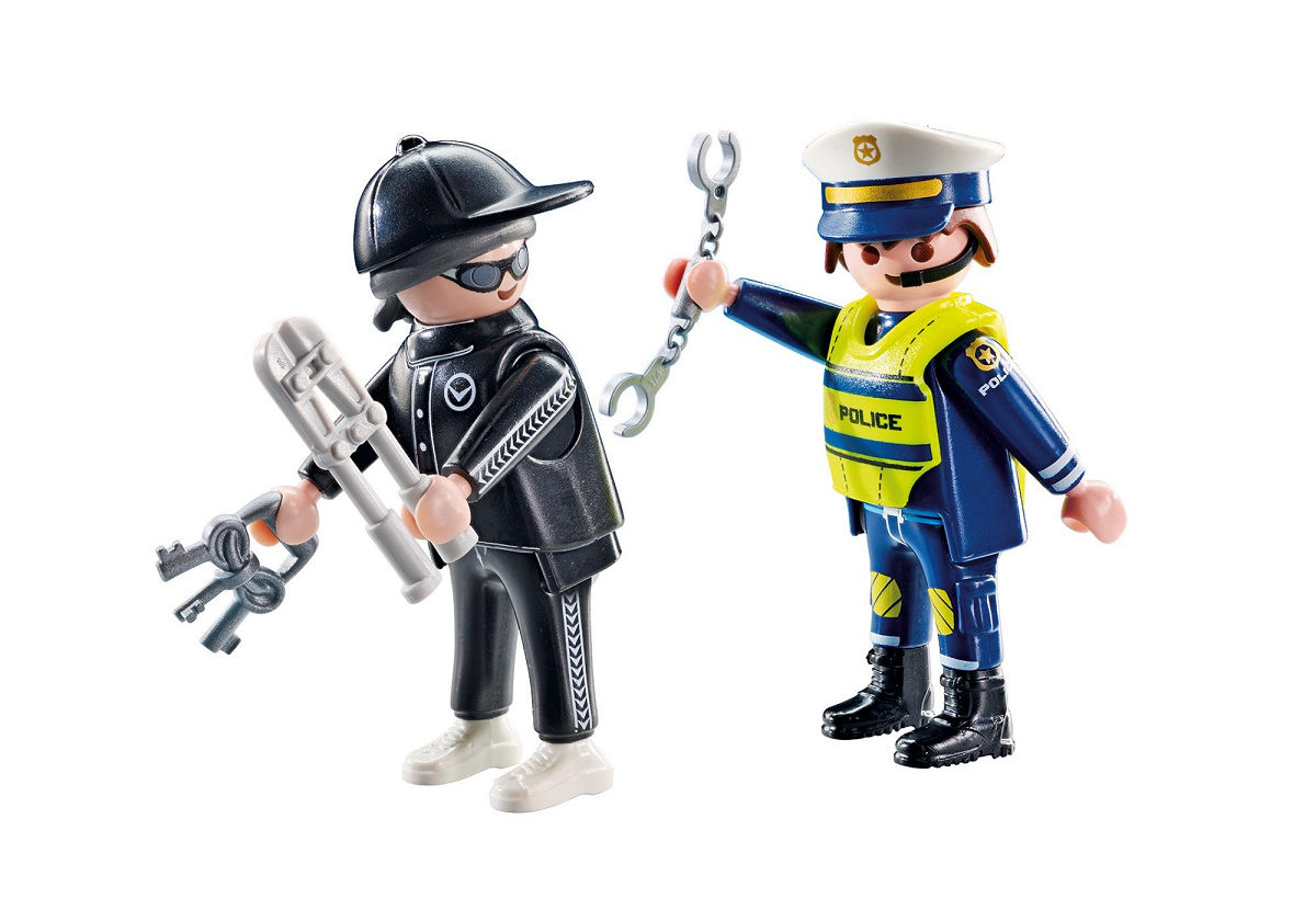 Playmobil DuoPacks Politieman en inbreker