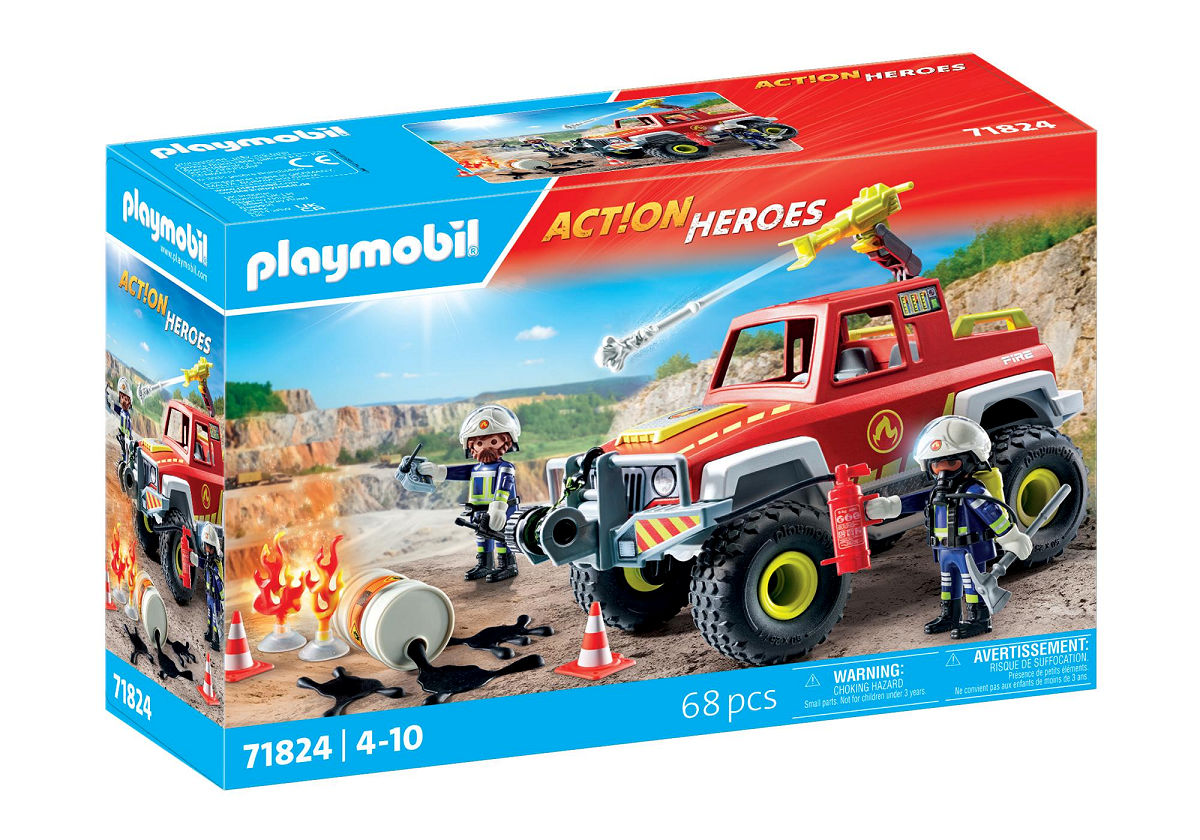 Playmobil Action Heroes Brandweerwagen