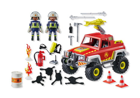 Playmobil Action Heroes Brandweerwagen