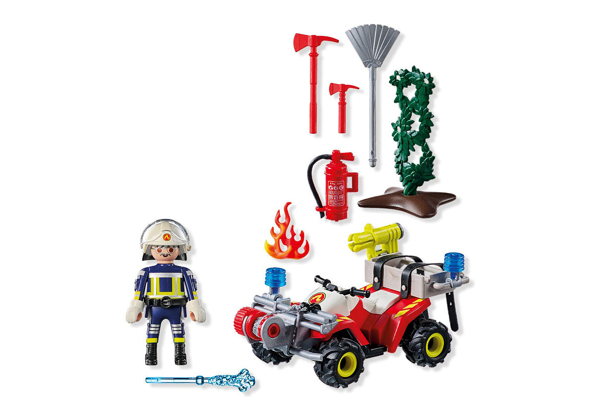 Playmobil Action Heroes Brandweer Quad