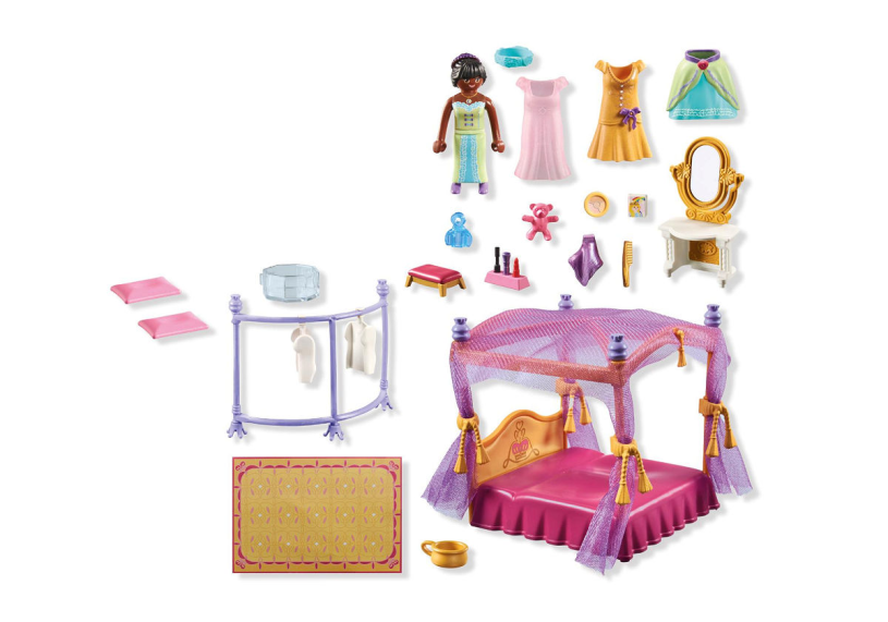 Playmobil Princess Slaapkamer met kleedkamer