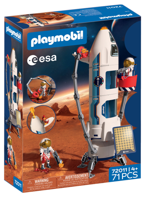 Playmobil Space ESA Mars onderzoeksraket