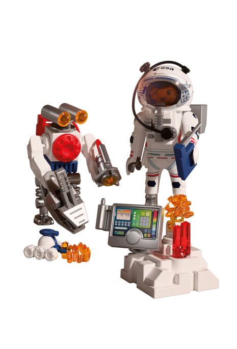 Playmobil Space ESA Astronaut met Robot
